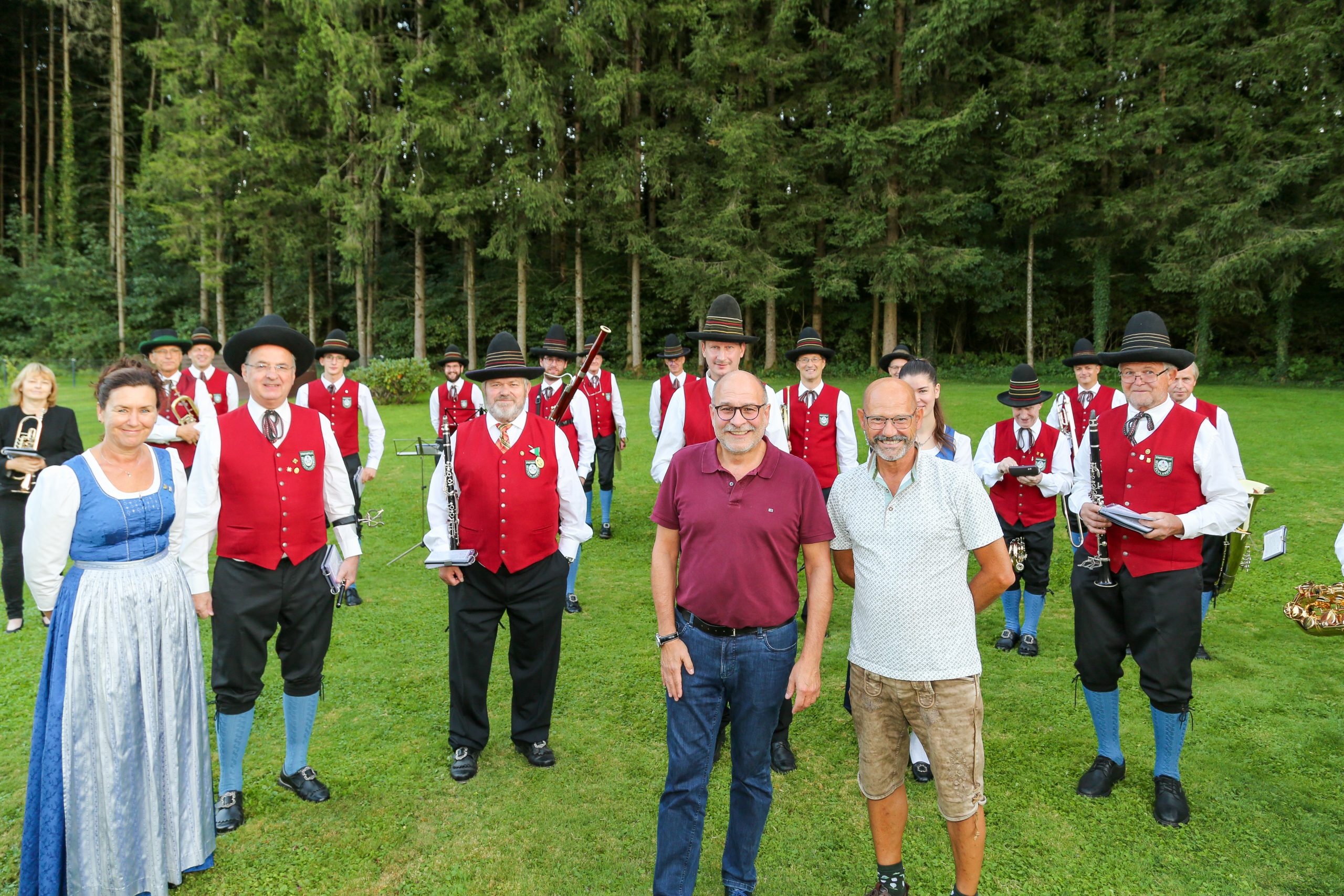 Geburtstagsständchen zum doppelten 60er