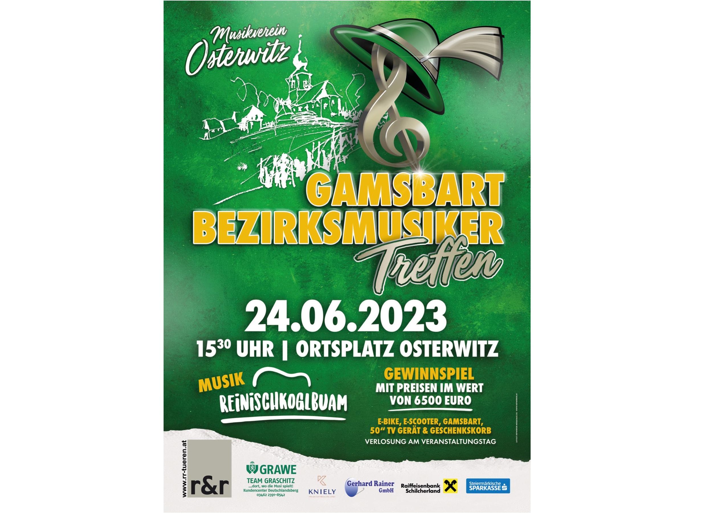 Bezirksmusikertreffen in Osterwitz