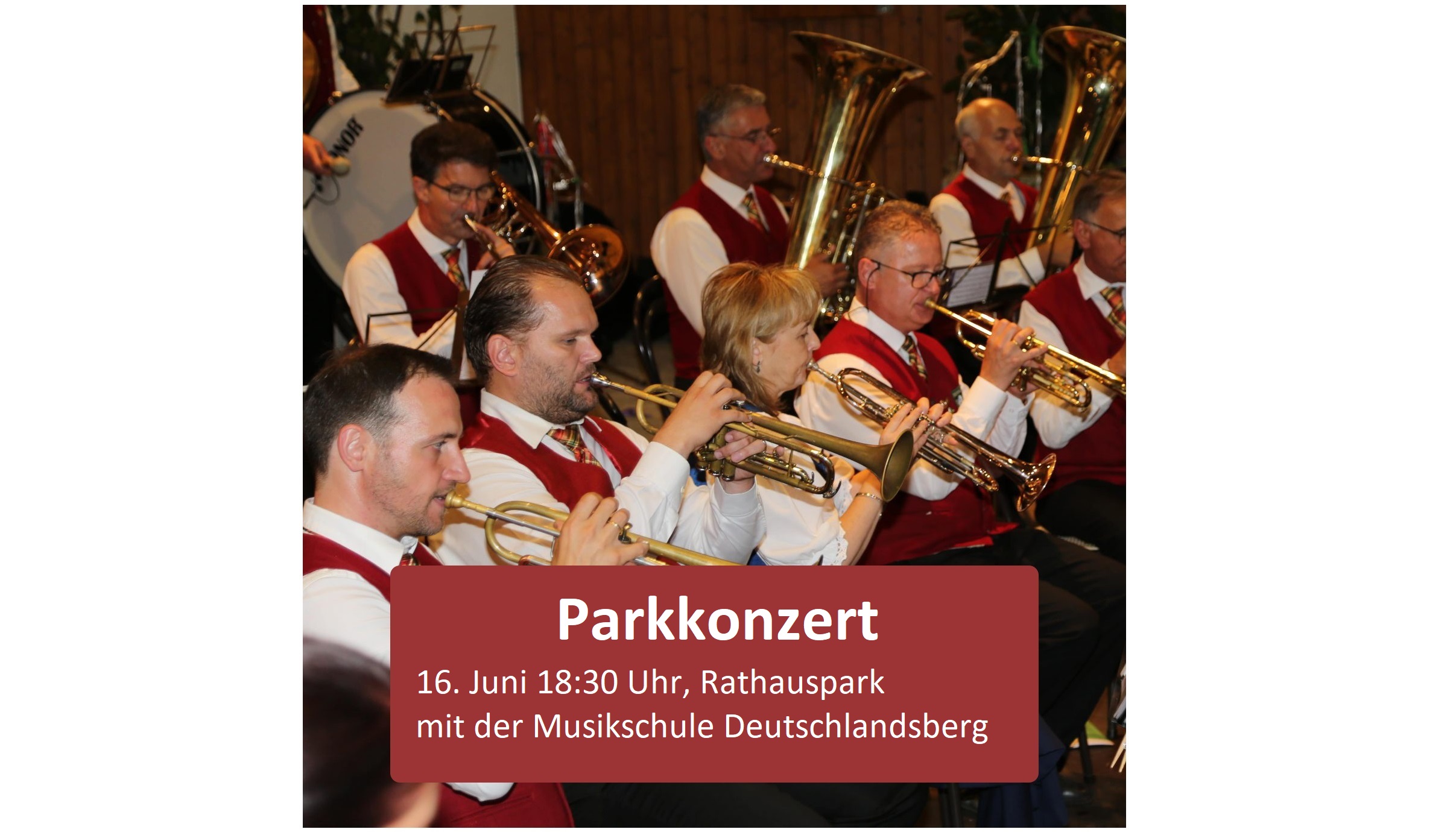 Parkkonzert 2023 mit Jugendblasorchester